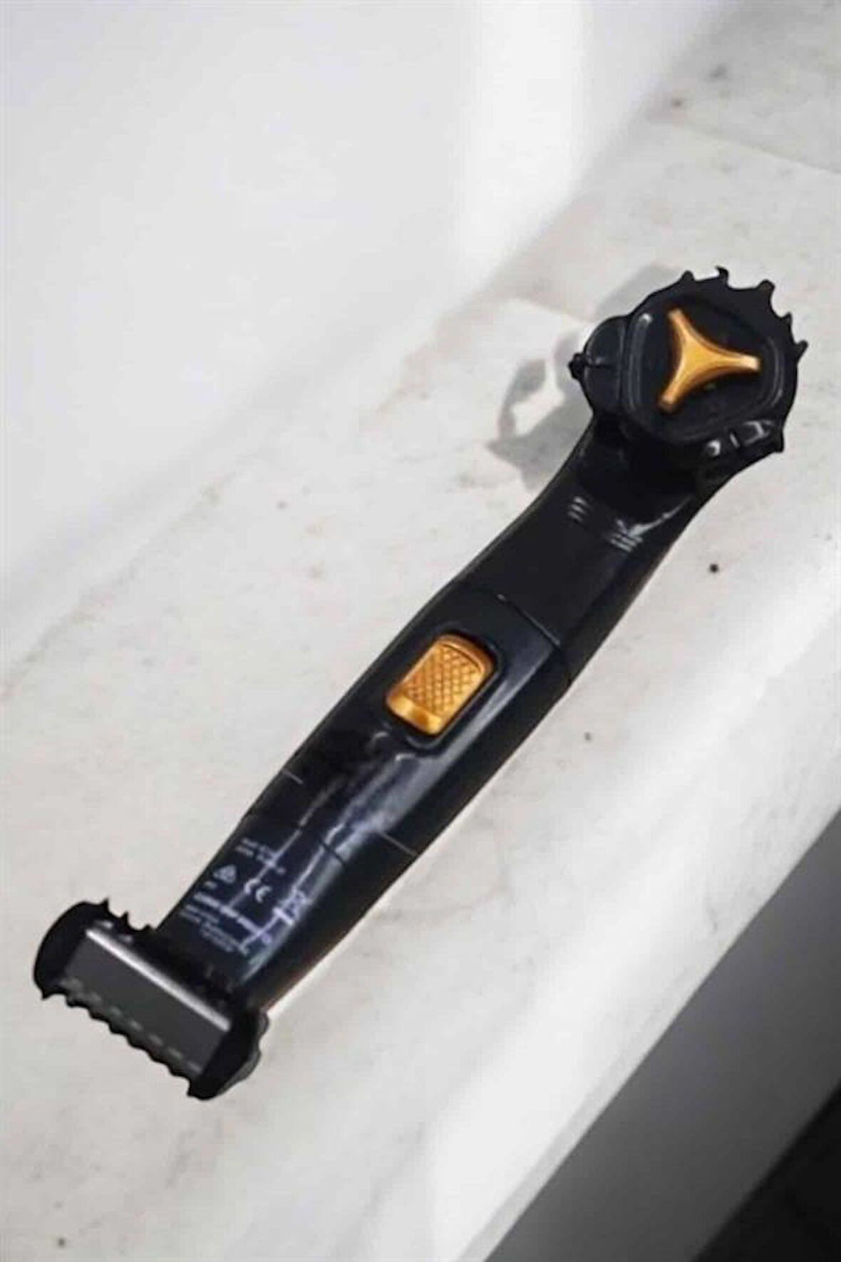 Çift Başlıklı Jilet Tıraş Makinesi Taşınabilir Suya Dayanıklı Sinek Kaydı