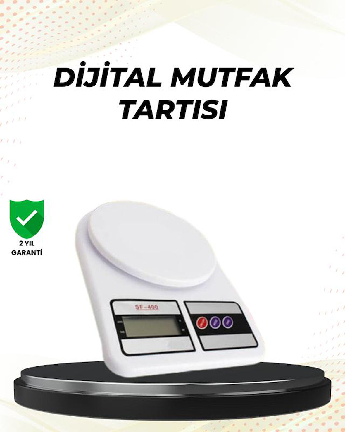Taşınabilir Dijital Terazi – Çift Ölçü Birimi Destekli