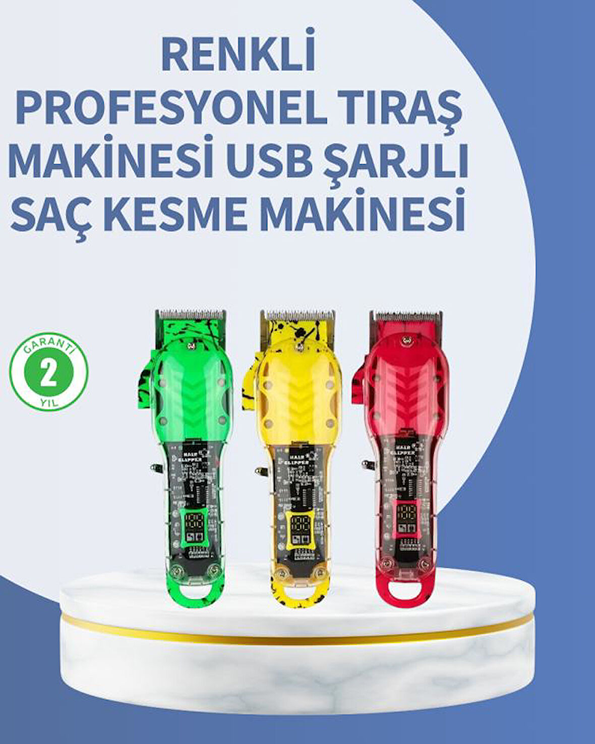 Taşınabilir Dijital Erkek Bakım Cihazı-Kolay Kullanım Tıraş Makinesi