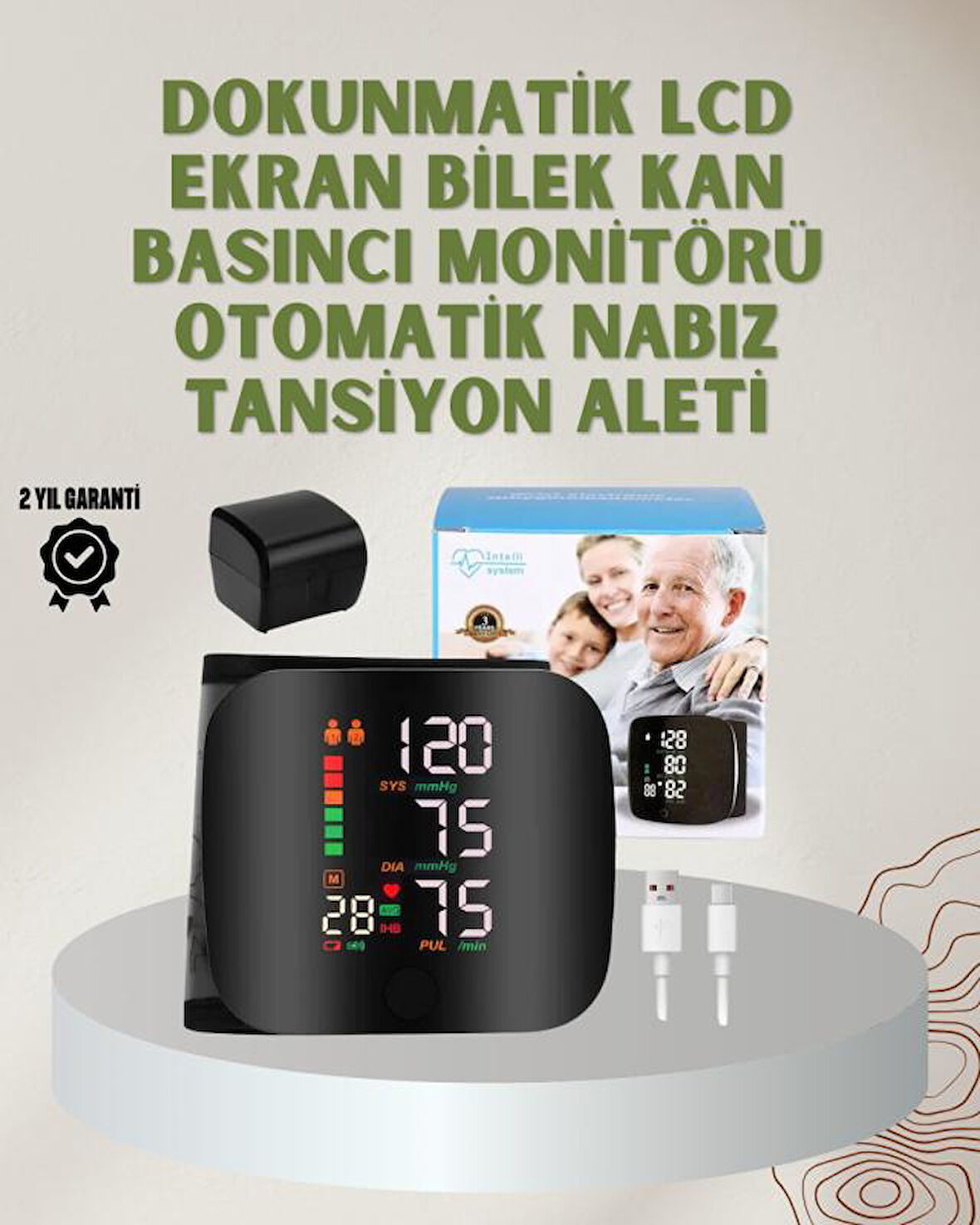 Çift Kullanıcı Hafızalı Tansiyon Ölçer