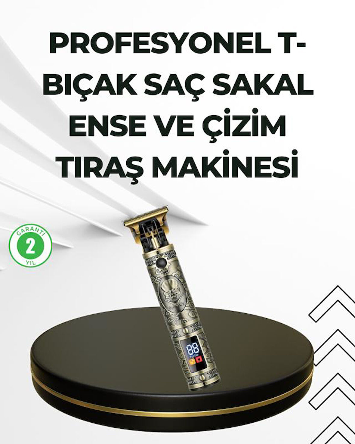 Su Geçirmez Daling Saç ve Sakal Tıraş Makinesi