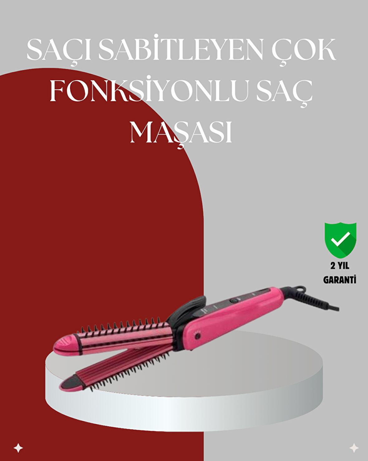 Kuaför Kalitesinde Saç Şekillendirici | Pratik Kullanım