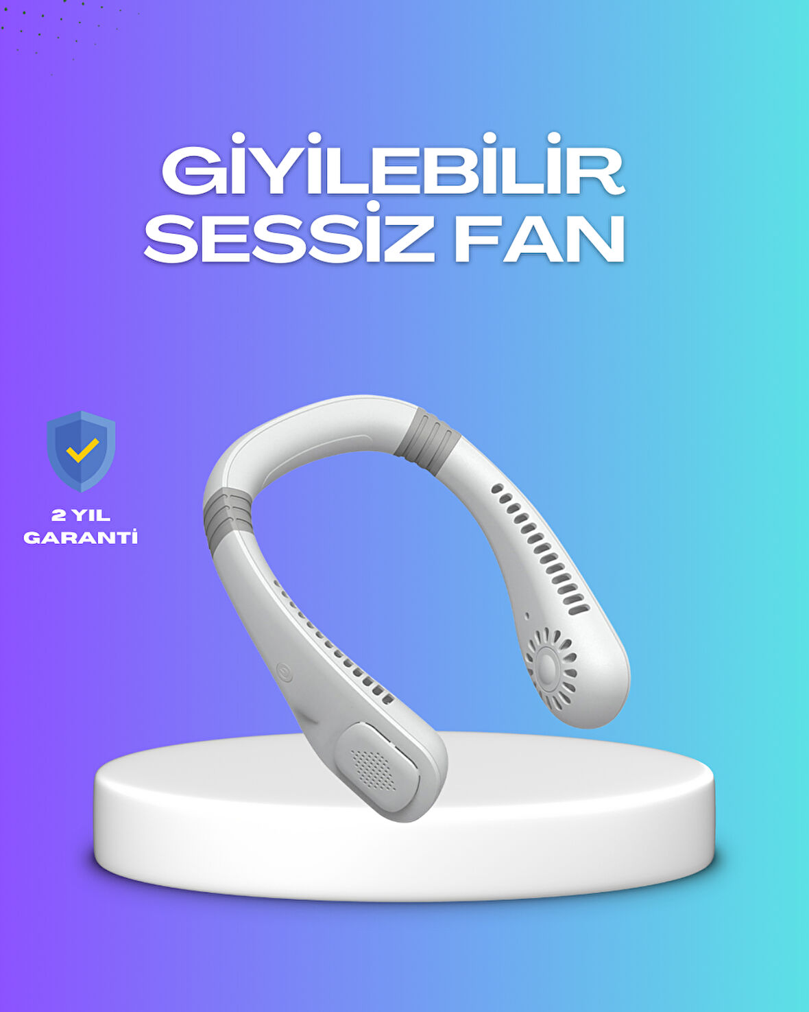 Eller Serbest Şarjlı Taşınabilir Soğutucu Fan