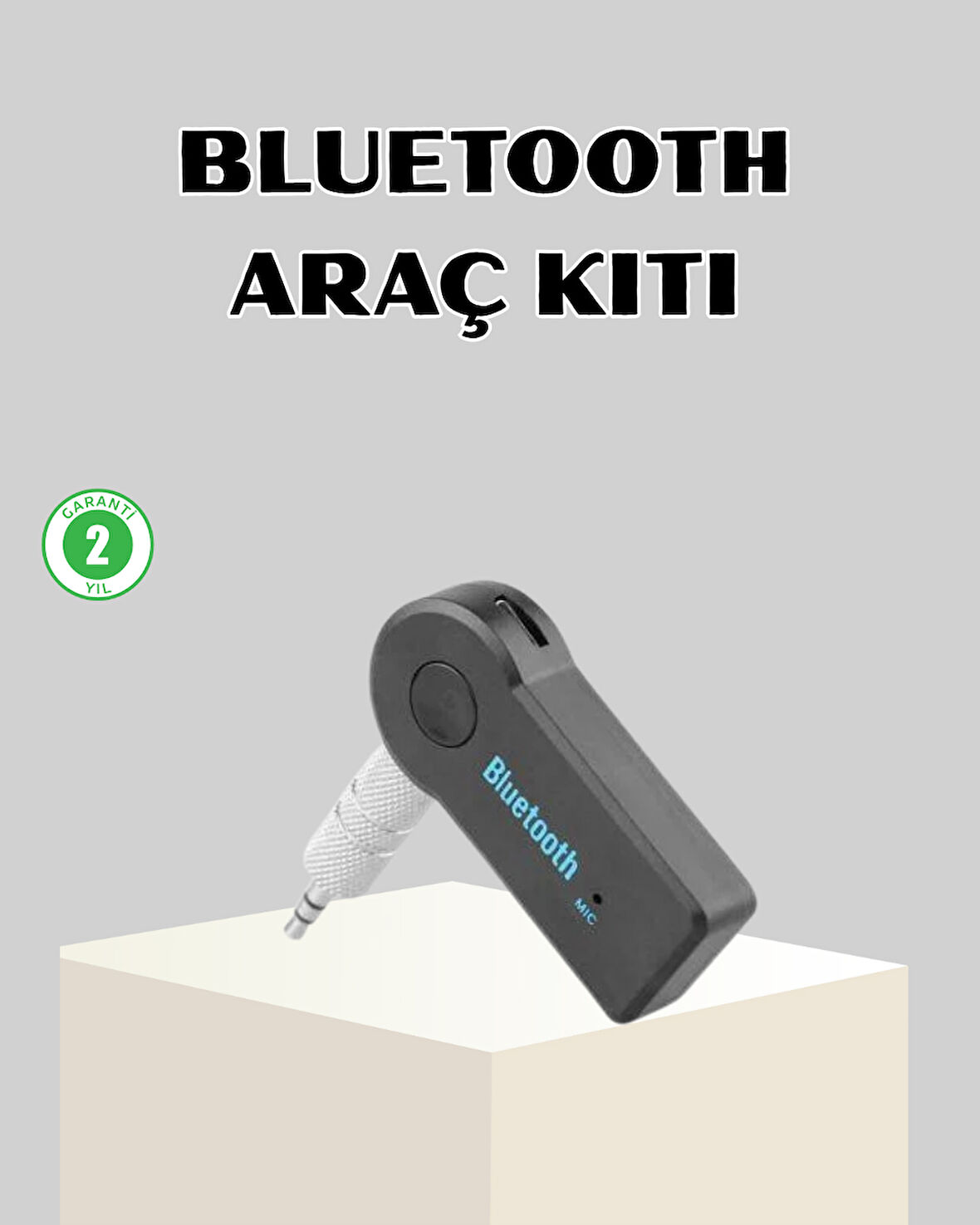 Bluetooth Araç Kiti AUX MP3 Çalar Kablosuz Eller Serbest Cihaz