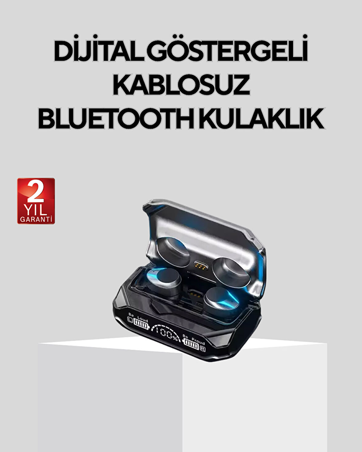 Bluetooth 5.3 Kablosuz Oyun ve Müzik Kulaklığı – Hızlı Eşleşme, Düşük Gecikme, Net Ses Deneyimi