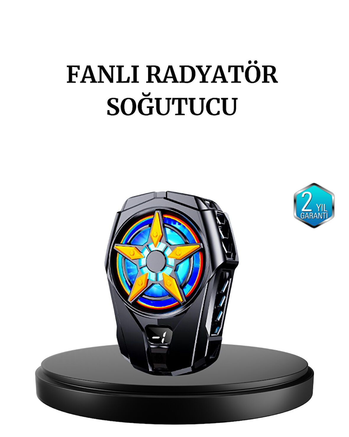 Şarj Edilebilir Telefon Soğutucu Fan – Taşınabilir, Sessiz ve Güçlü Oyun Soğutucusu