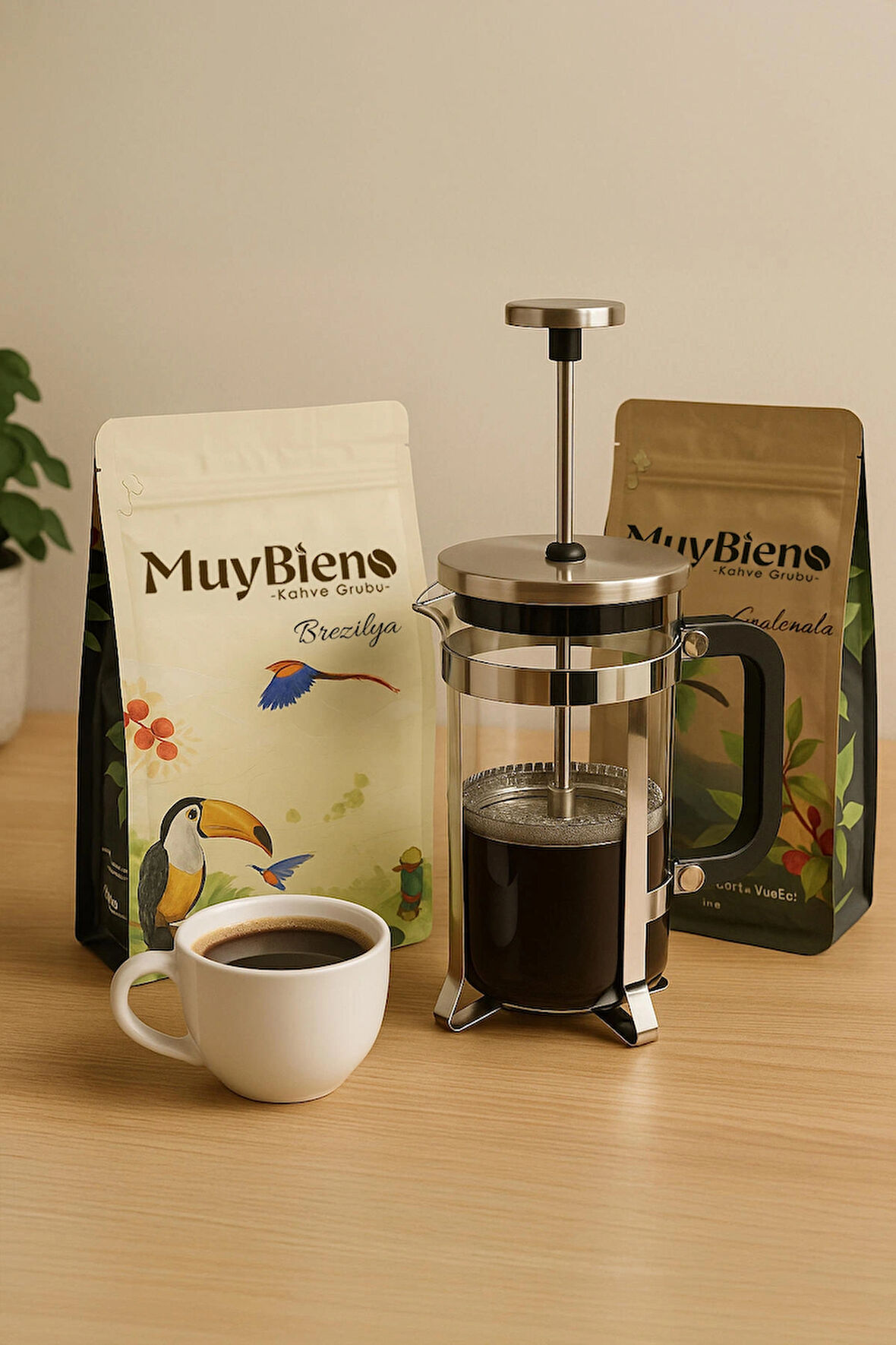 MuyBieno Brezilya Suldeminas 250 gr. Öğütülmüş Kahve