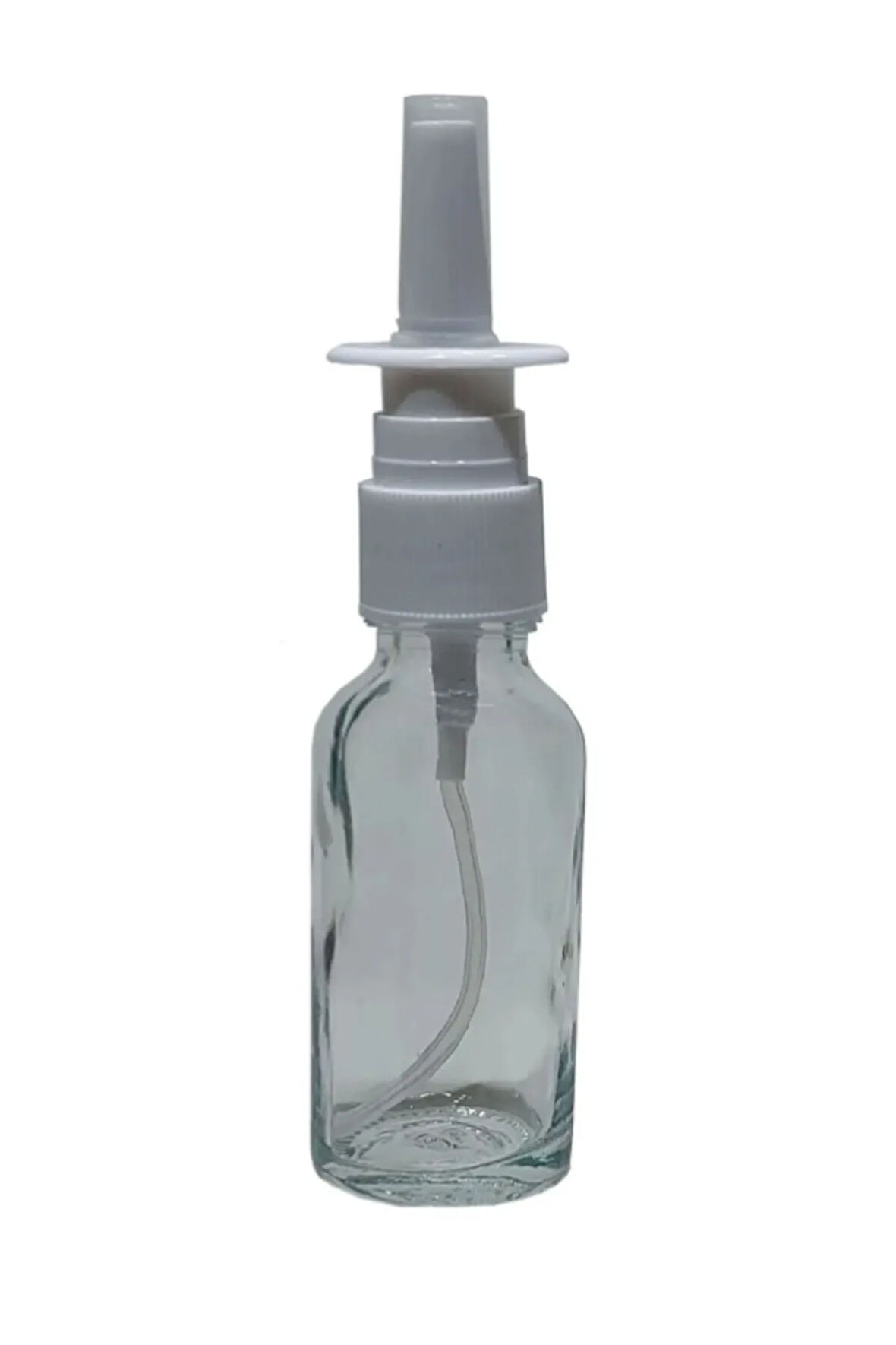 20 Ml Burun Sprey Başlıklı Şeffaf Boş Cam Şişe10 Adet