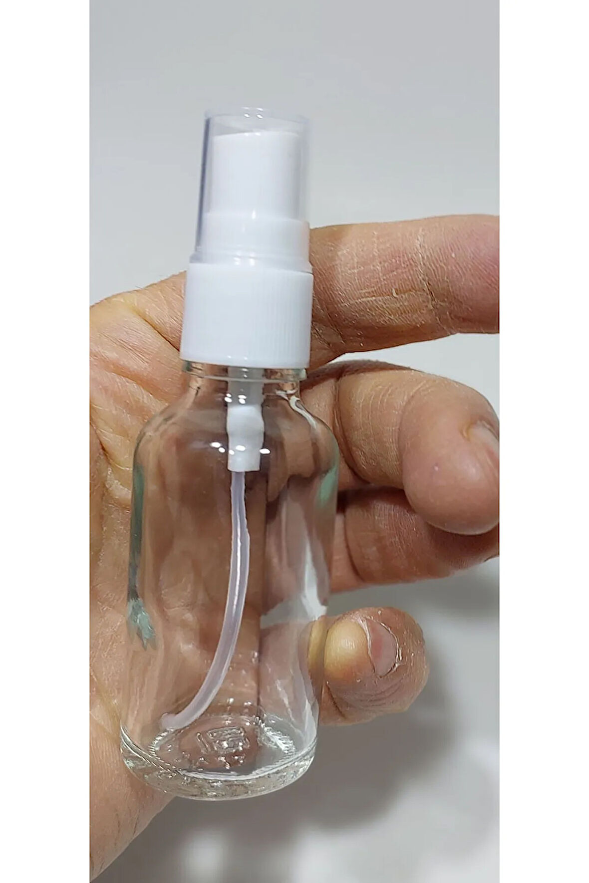 10 Adet Cam Spreyli Oda Kokusu,parfüm,kolonya Şişesi Küçük Sprey Kapaklı 10x30ml