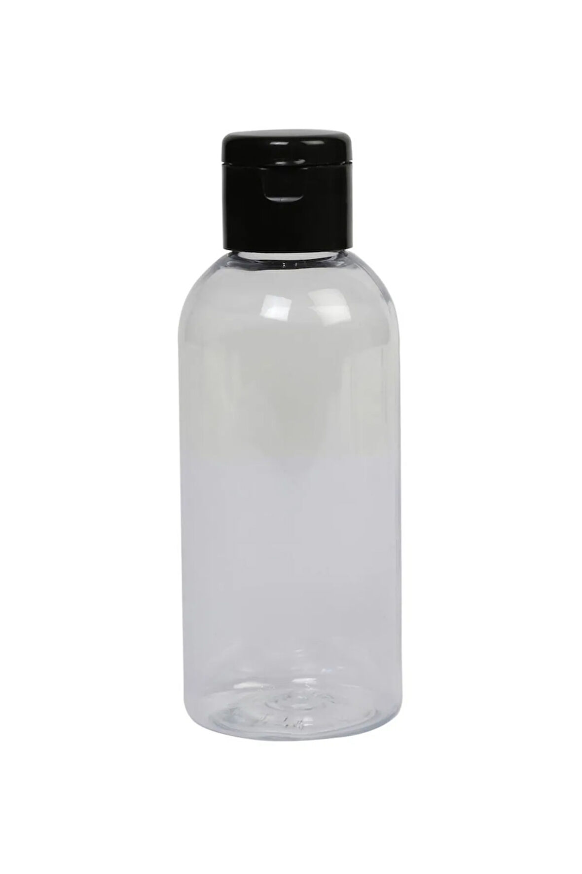 150 Ml-fliptop - Siyah Kapaklı - Dezenfektan - Kolonya - Likit -10 Adet