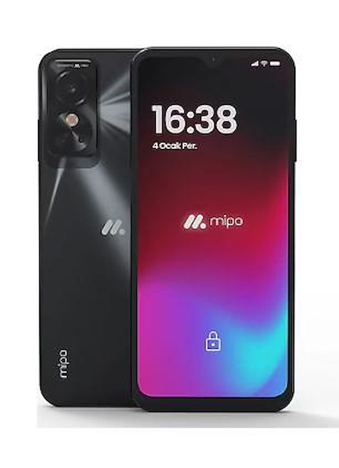 Mipo M46 PRO 128 GB 8 GB Siyah KUTUSU AÇIK SIFIR