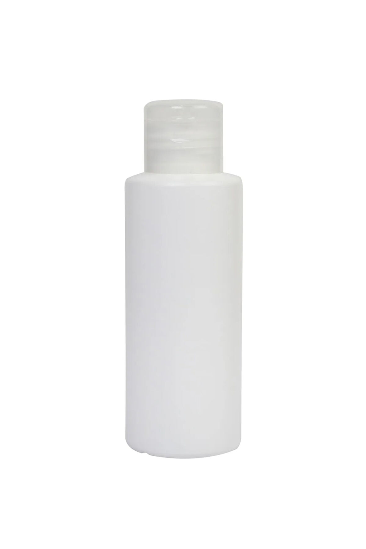 100 Ml - Şeffaf - Fliptop Kapaklı -dezenfektan - Kolonya - Likit - 10 Adet