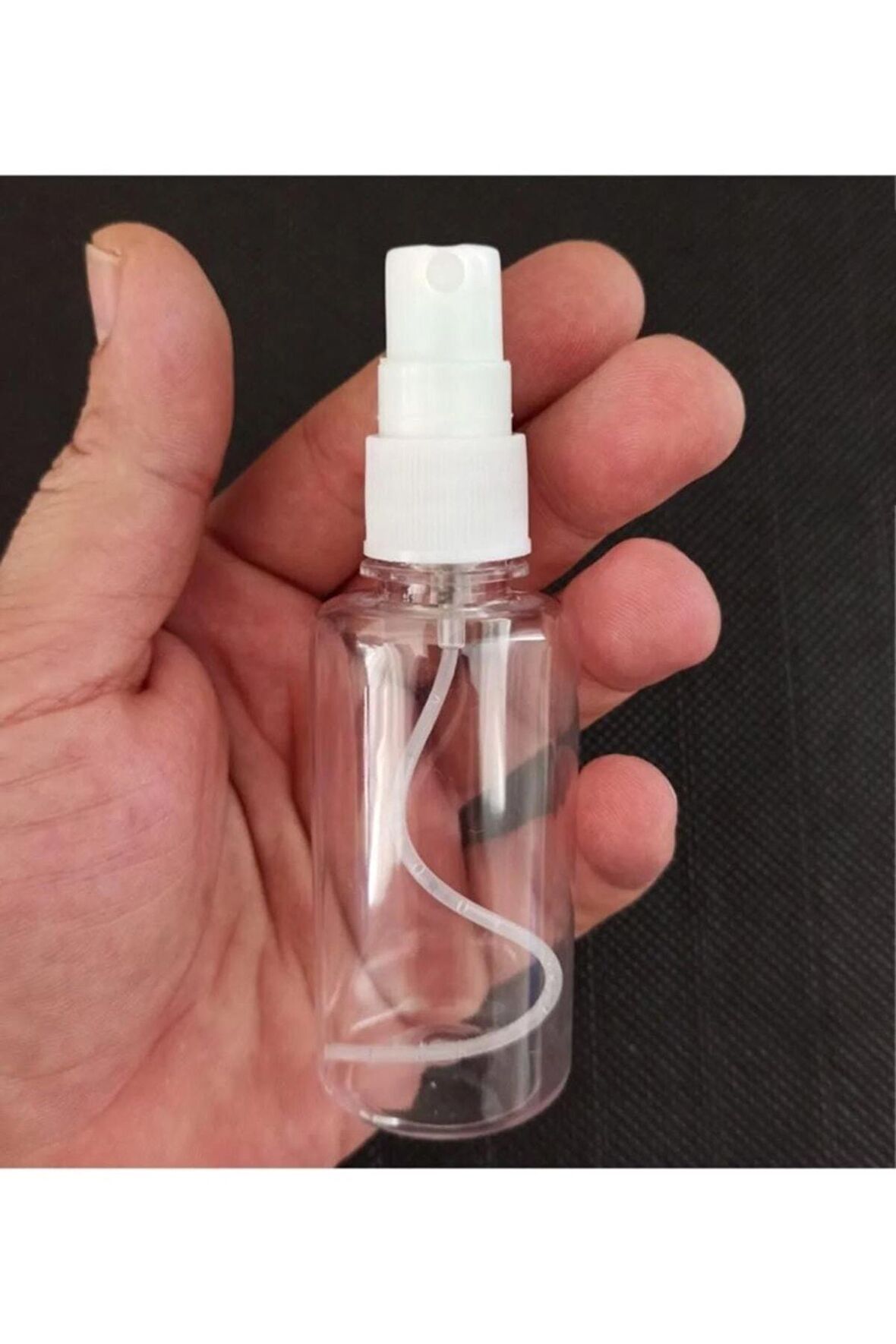 20 Adet 50 ml Boş Şişe Sprey Başlıklı