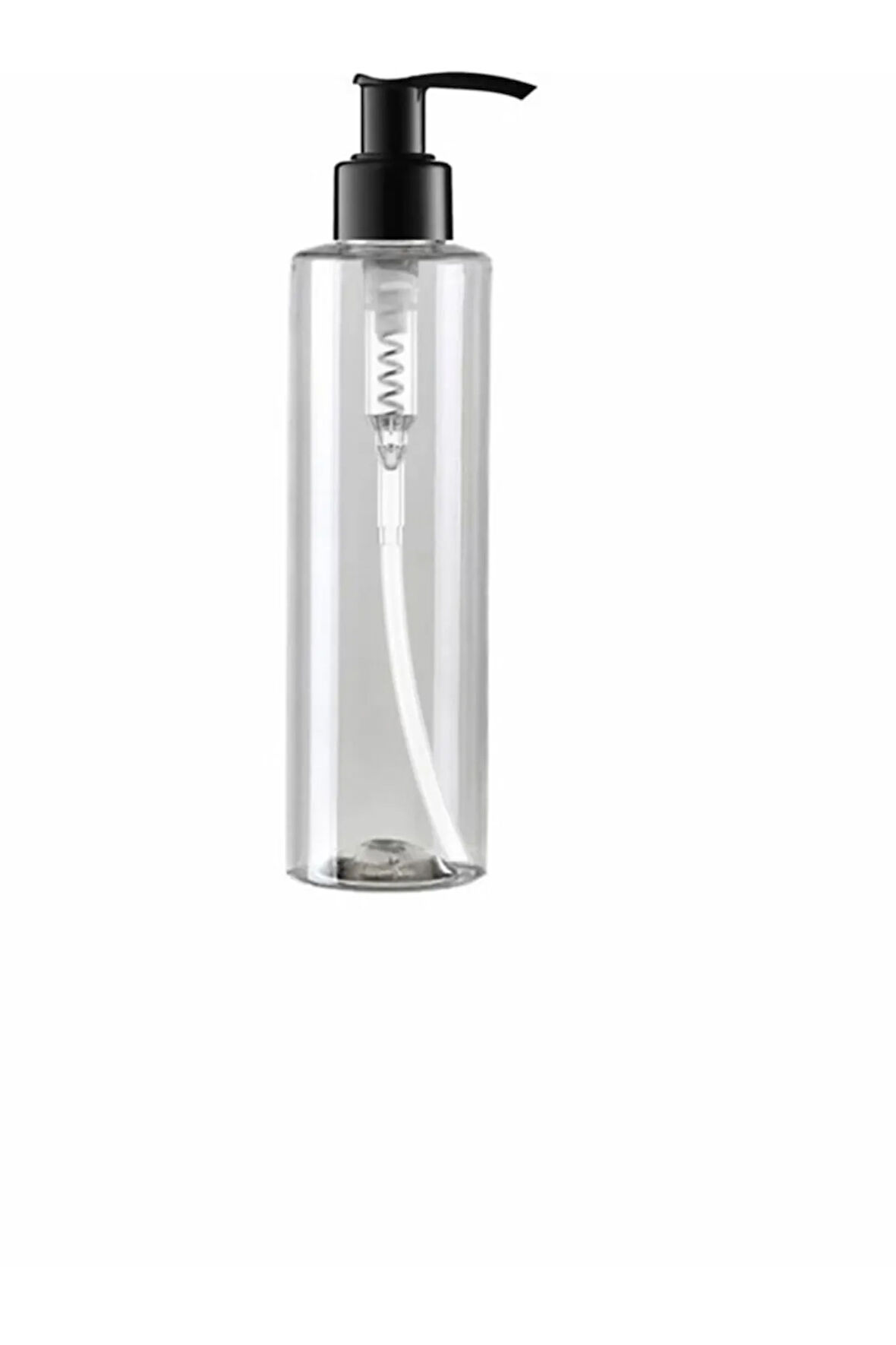 100ml - Siyah - Pompalı Kapaklı - Likit - Dezenfektan - Kolonya - 10 Adet