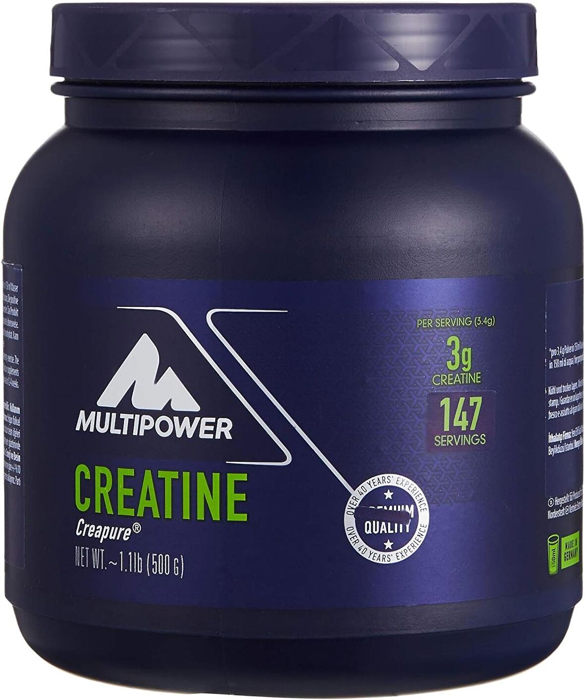 Creatine Creapure 500 gr Kreatin