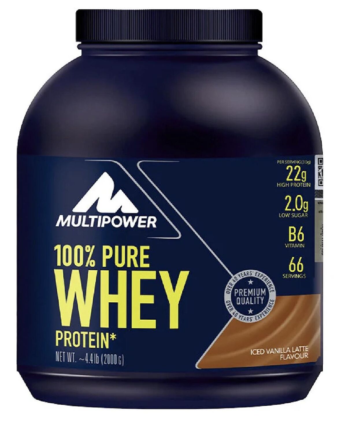 Multipower %100 Pure Whey Protein 2000 Gr -Vanilya Latte