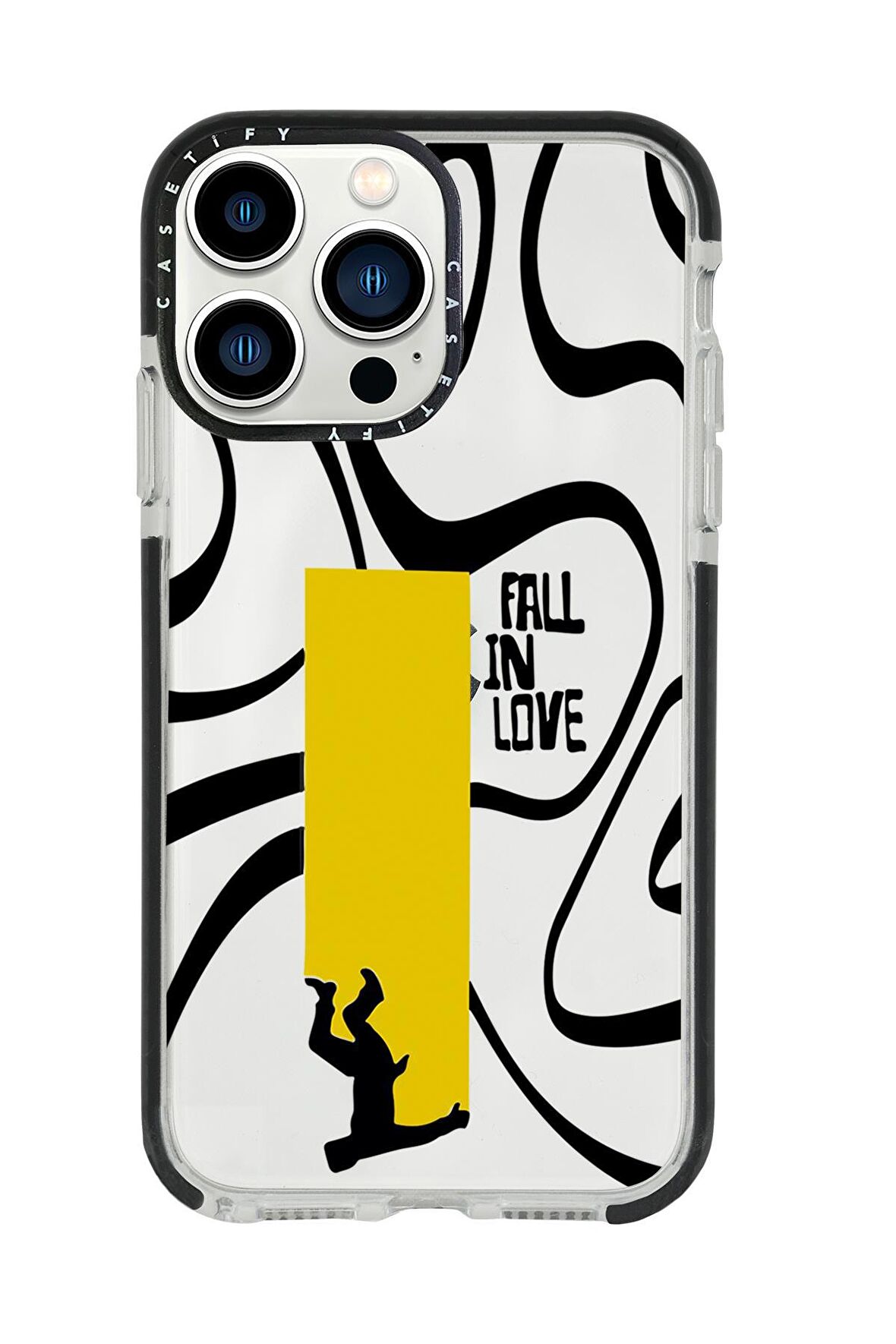iPhone 13 Pro Max Fall In Love Casetify Darbe Emci Silikonlu Telefon Kılıfı