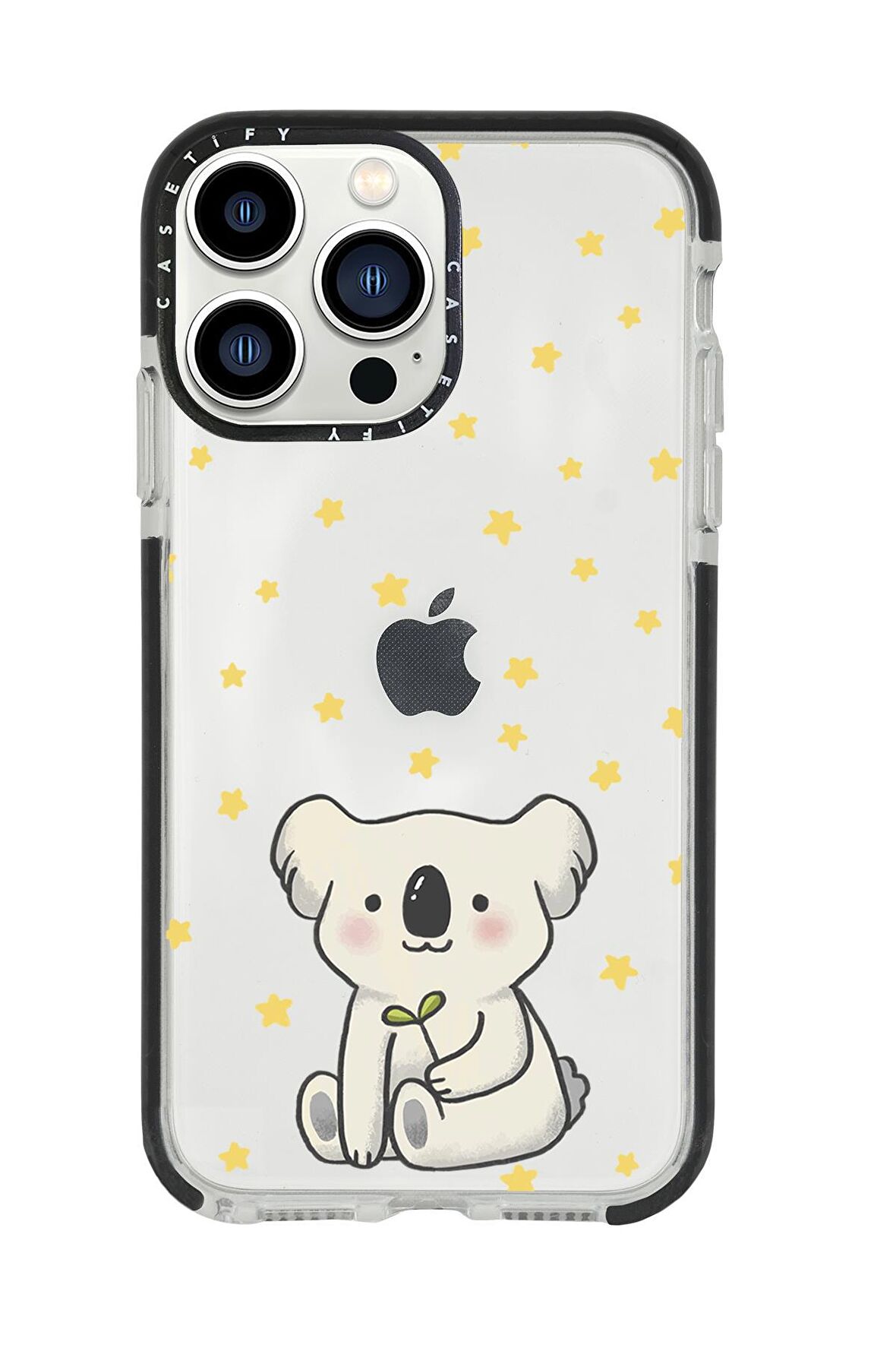 iPhone 13 Pro Max Koala Casetify Darbe Emci Silikonlu Telefon Kılıfı