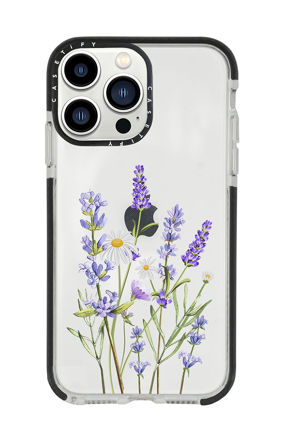 iPhone 13 Pro Max Lavender Casetify Darbe Emci Silikonlu Telefon Kılıfı