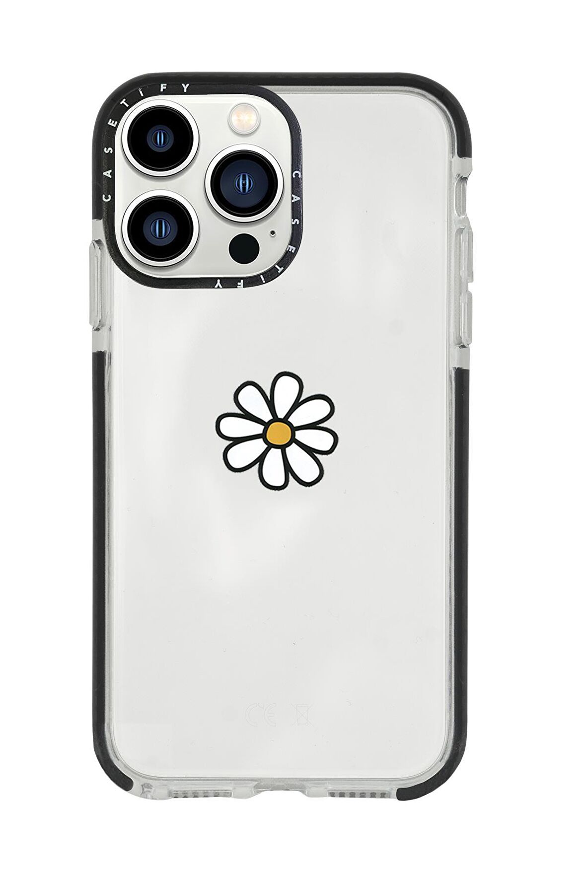 iPhone 13 Pro Max Papatya Casetify Darbe Emci Silikonlu Telefon Kılıfı