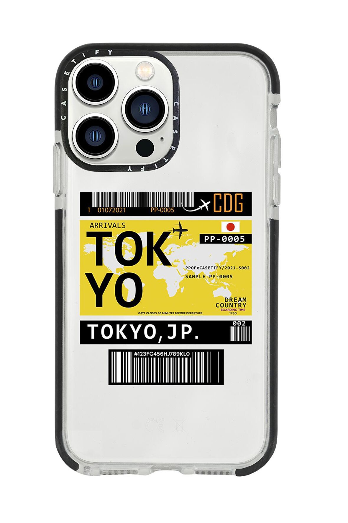 iPhone 13 Pro Max Tokyo Casetify Darbe Emci Silikonlu Telefon Kılıfı