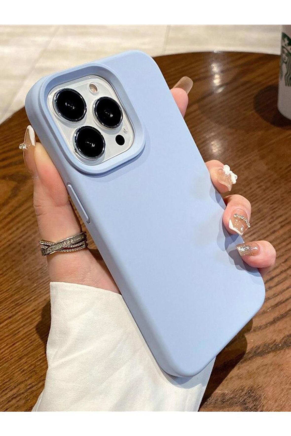 iPhone 14 Pro Uyumlu Premium Silikonlu Lansman Telefon Kılıfı