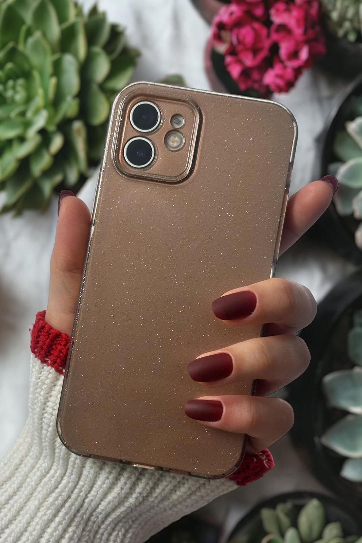 iPhone 12 Uyumlu Shiny Kılıf