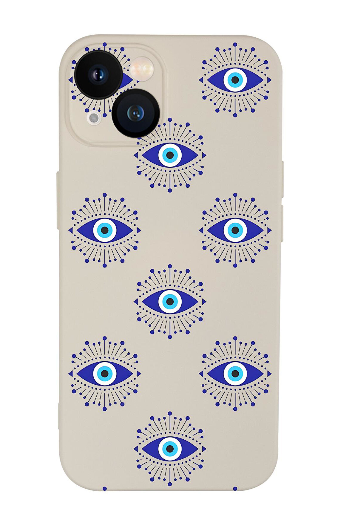 iPhone 13 Uyumlu Mystic Aura Desenli Kamera Korumalı Premium Silikonlu Telefon Kılıfı