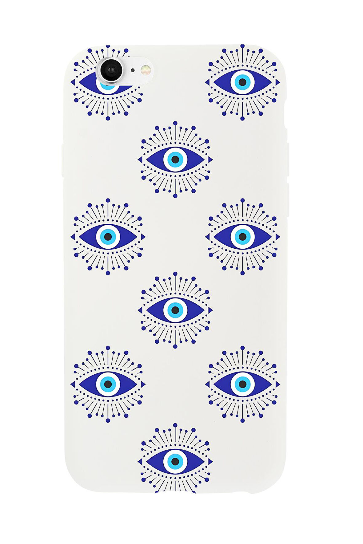 iPhone 6S Uyumlu Mystic Aura Desenli Premium Silikonlu Telefon Kılıfı