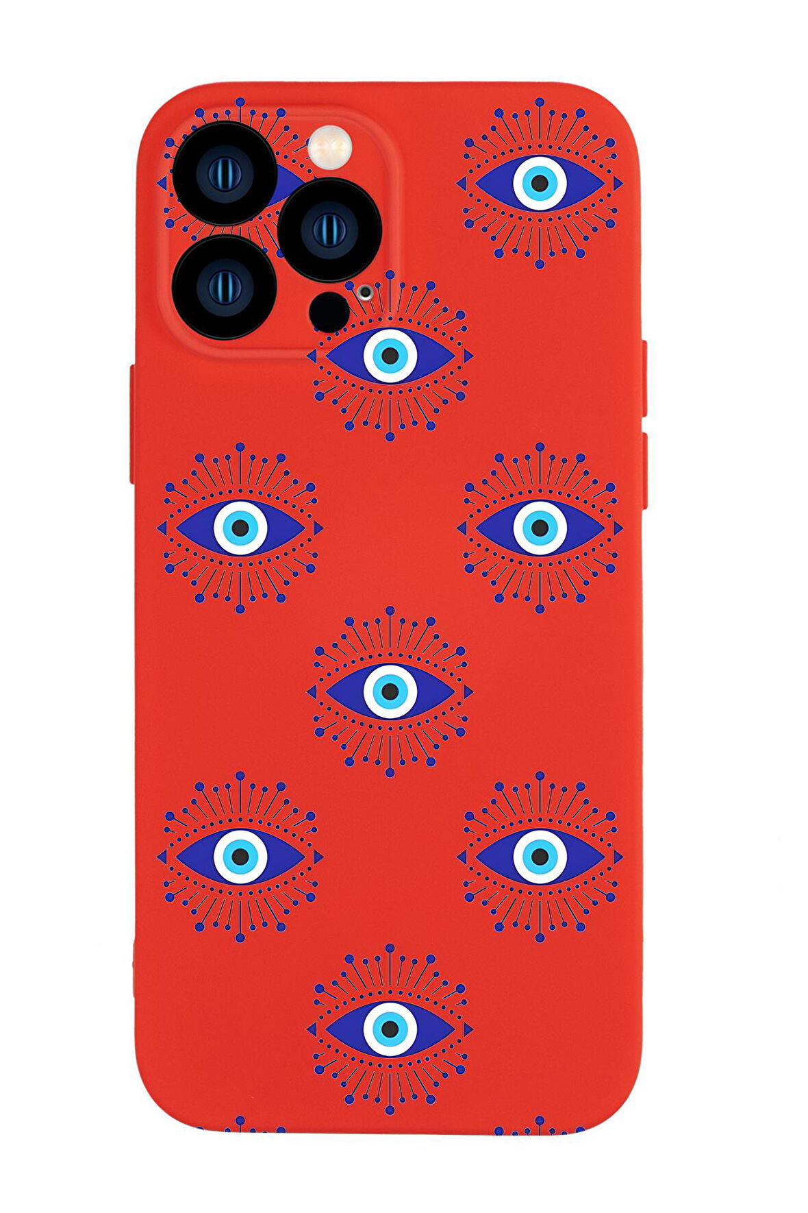 iPhone 13 Pro Max Uyumlu Mystic Aura Desenli Kamera Korumalı Premium Silikonlu Telefon Kılıfı