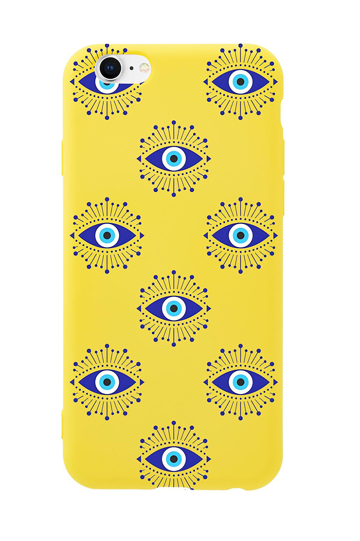 iPhone 6S Uyumlu Mystic Aura Desenli Premium Silikonlu Telefon Kılıfı