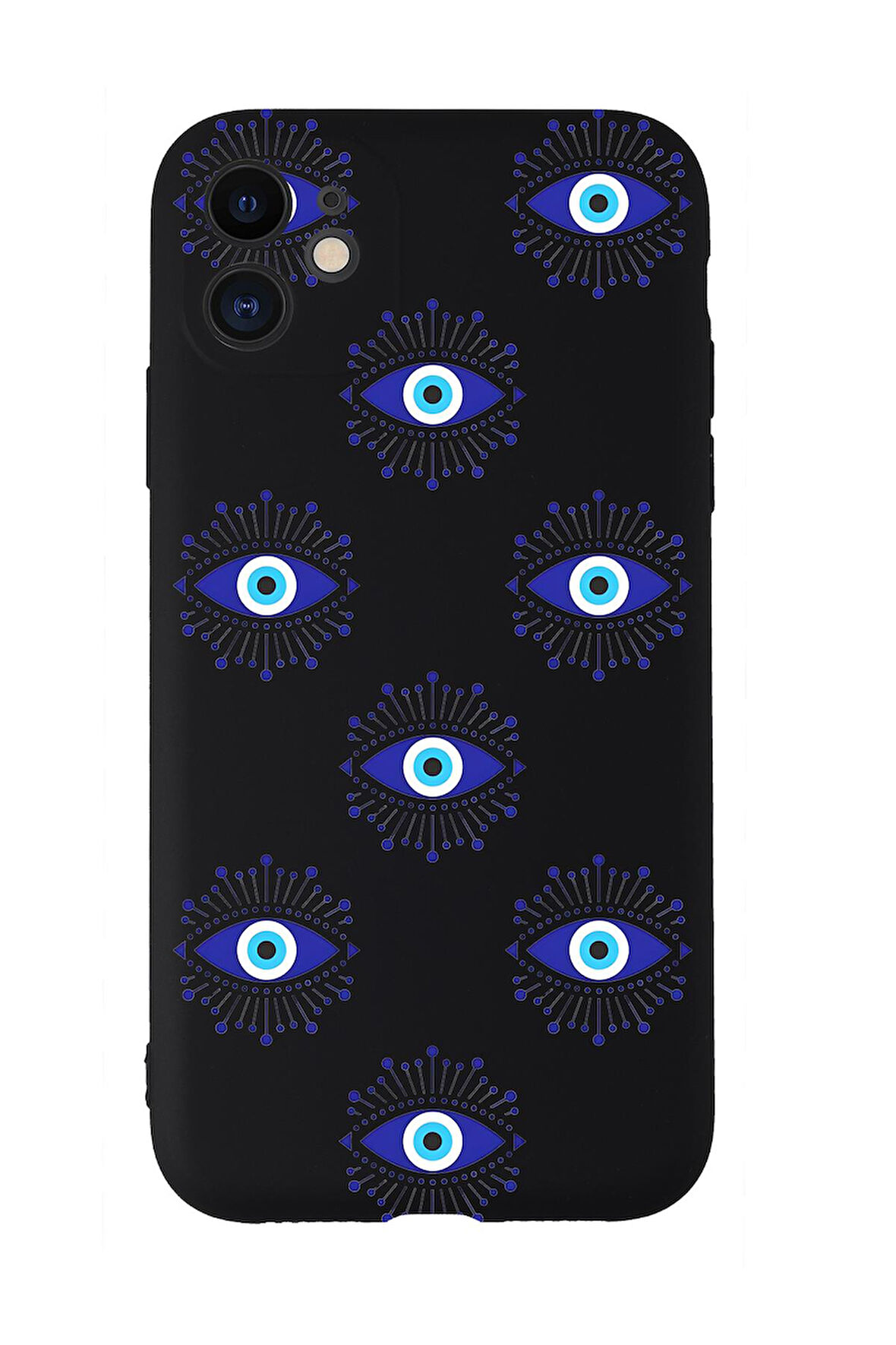 iPhone 11 Uyumlu Mystic Aura Desenli Kamera Korumalı Premium Silikonlu Telefon Kılıfı