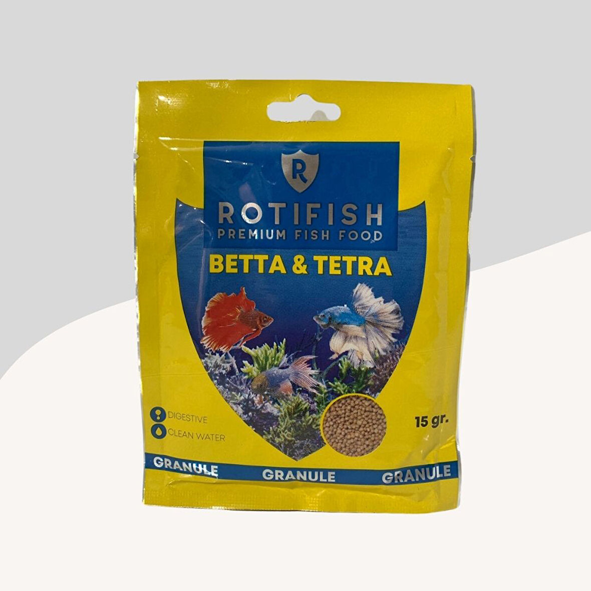 Rotifish Betta Tetra Granül Yem 15Gr