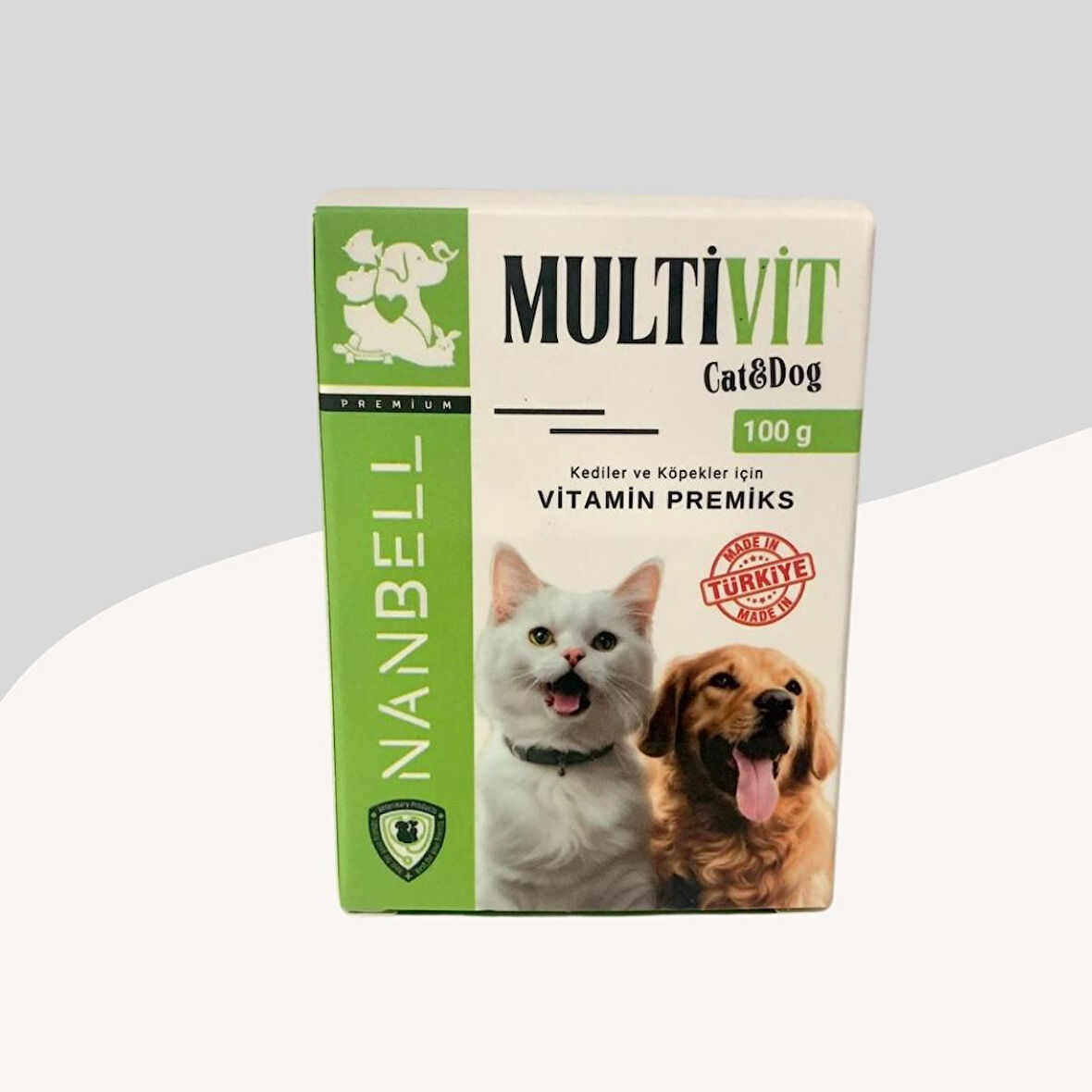 Multivit Kedi ve Köpekler İçin Toz Multivitamin 100Gr