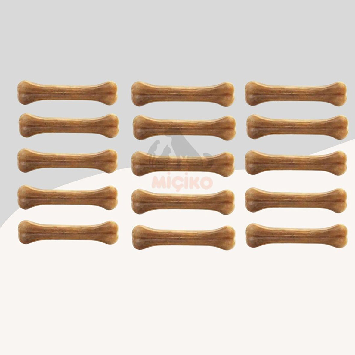 Köpekler İçin Naturel Press Çiğneme Kemiği 15Cm 15 Adet