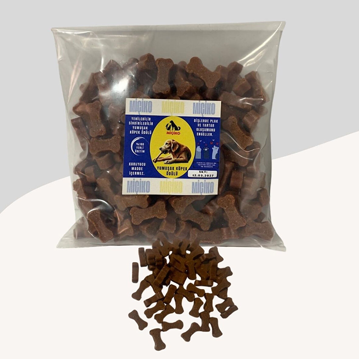 Kuzu Aromalı Yumuşak Köpek Ödülü 120Gr