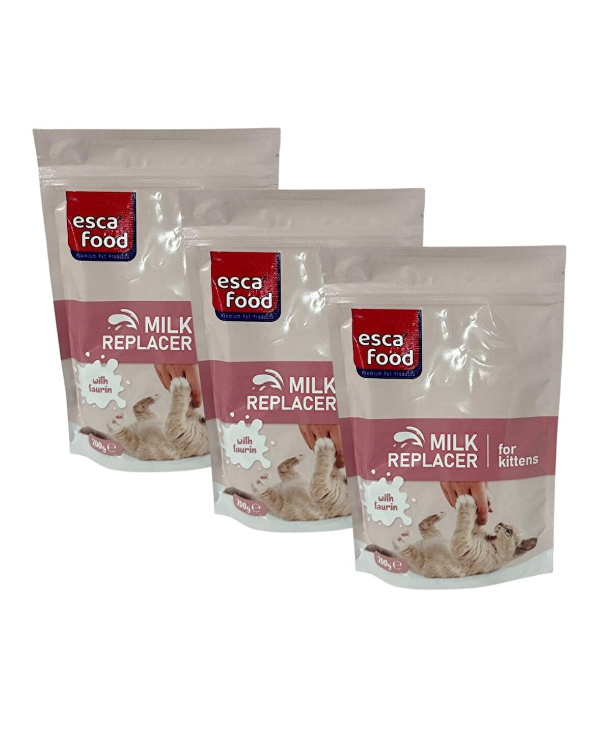 Yavru Kediler İçin Taurinli Süt Tozu 200Gr 3 Adet