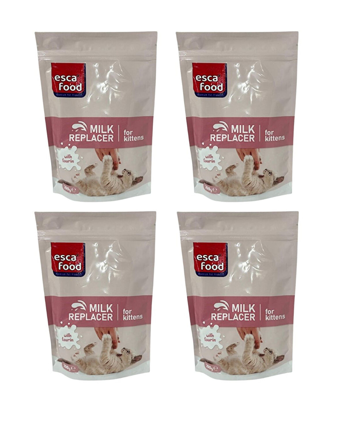 Yavru Kediler İçin Taurinli Süt Tozu 200Gr 4 Adet