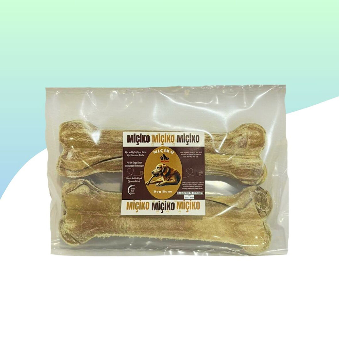 Naturel Press Çiğneme Kemiği Ödülü 15 Cm 2Li EKO Paket