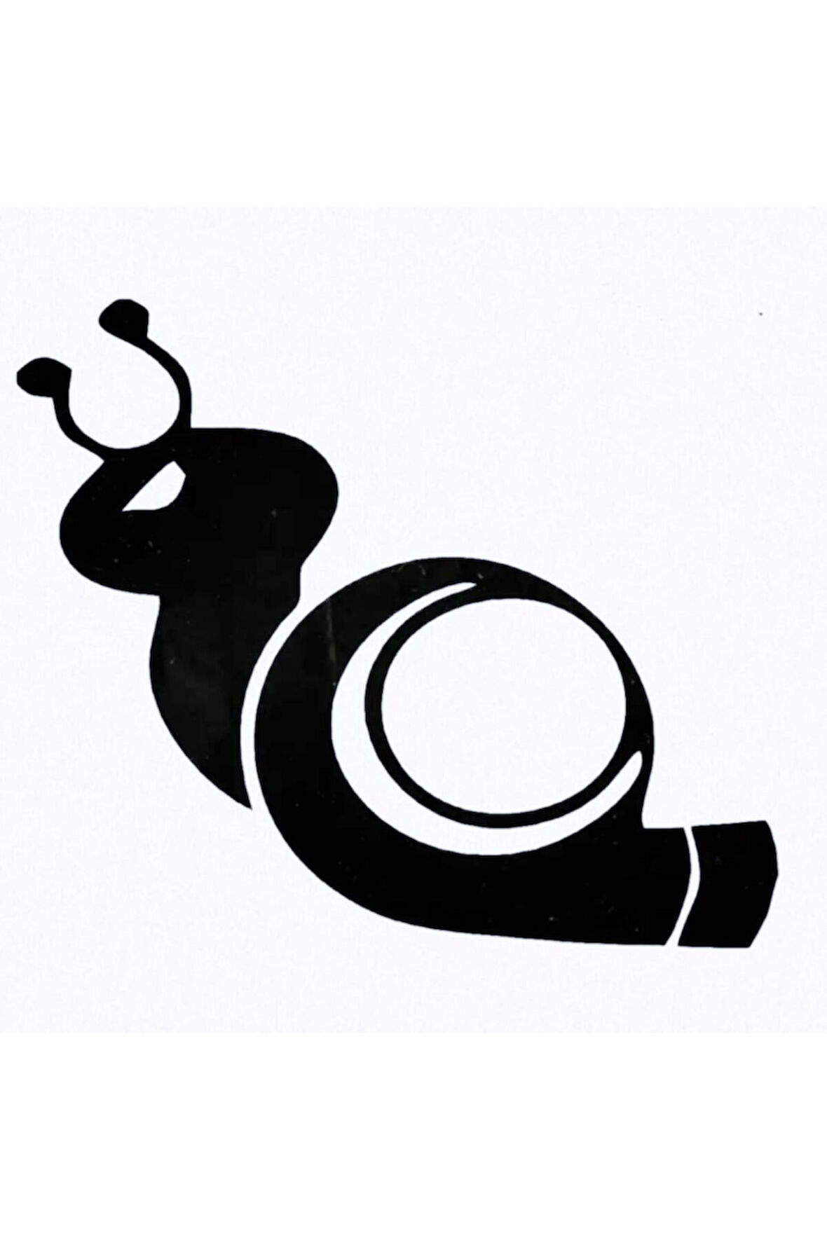 Turbo Salyangoz Oto Sticker 15*15 Cm