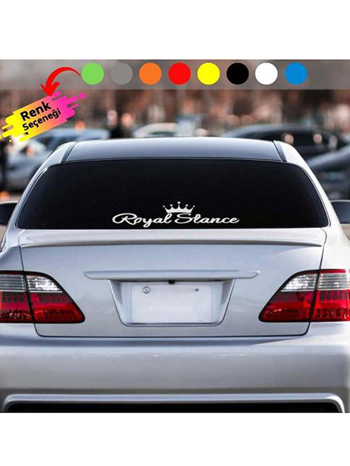 Royal Stance Oto Sticker