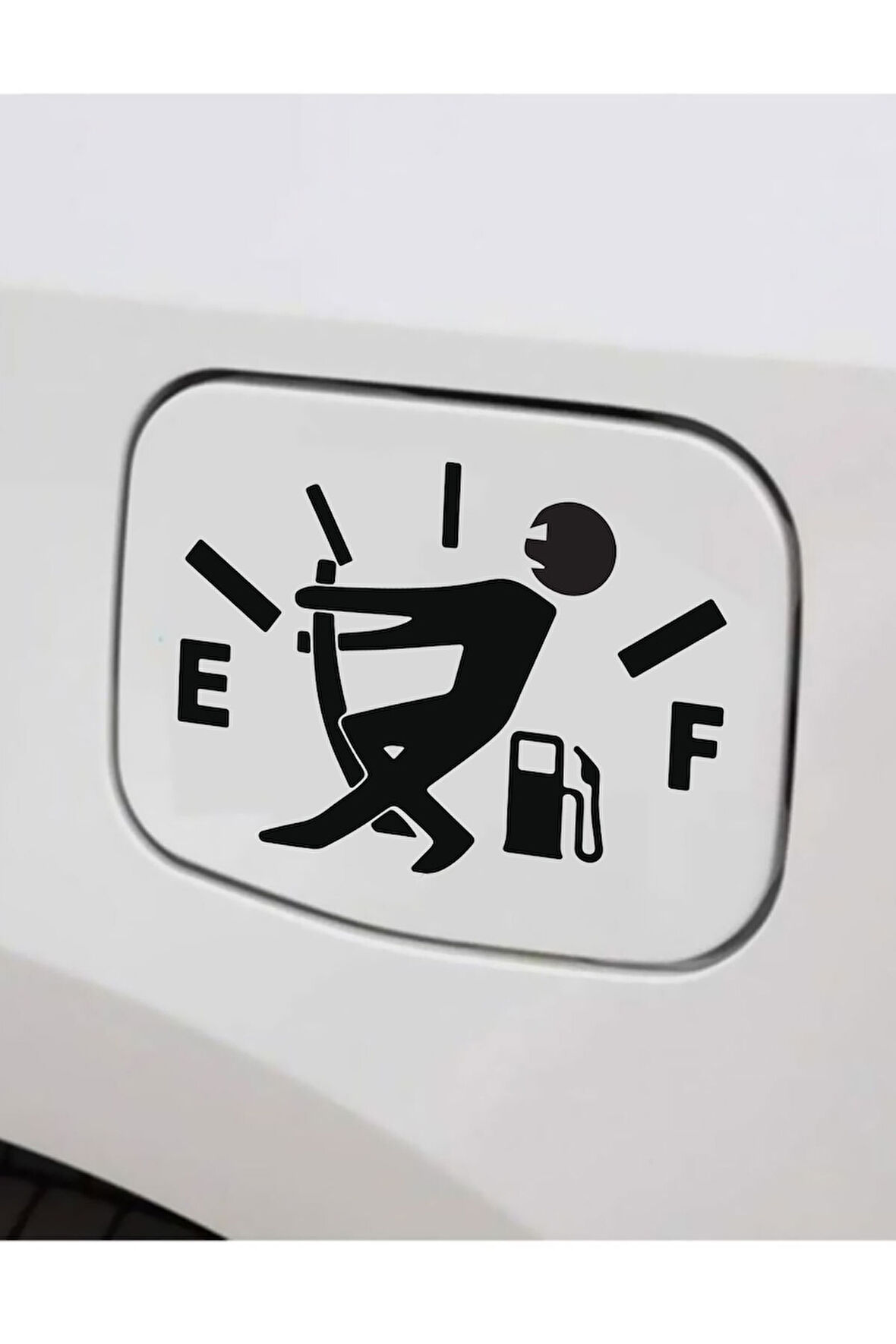 Yakıt Göstergesi Depo Kapağı Sticker 15 Cm