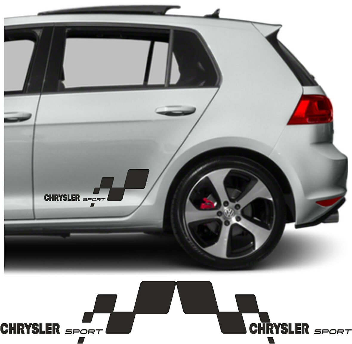 Chrysler İçin Uyumlu Aksesuar Yan Sport 28*13