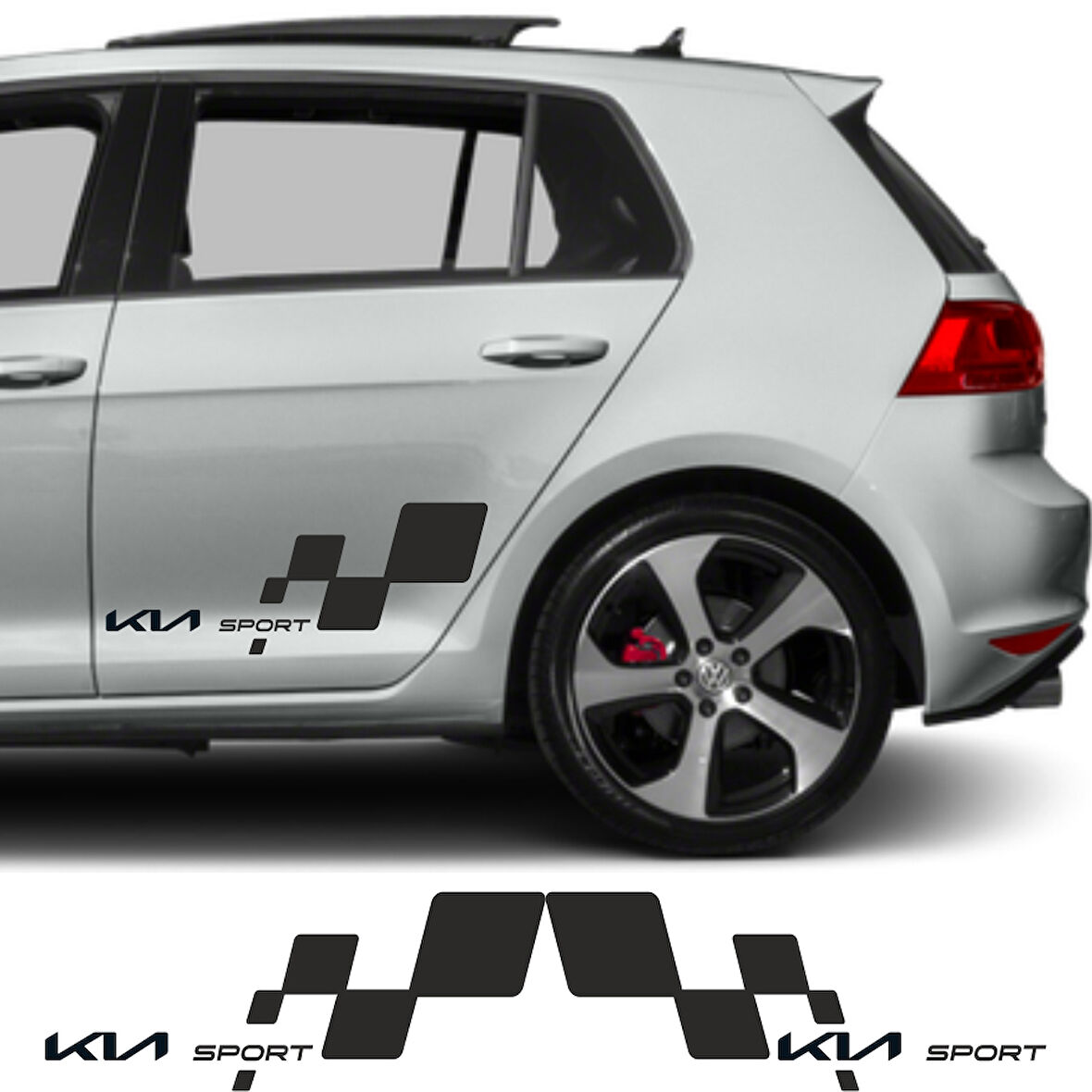 Kia Venga İçin Uyumlu Aksesuar Yan Sport 28*13
