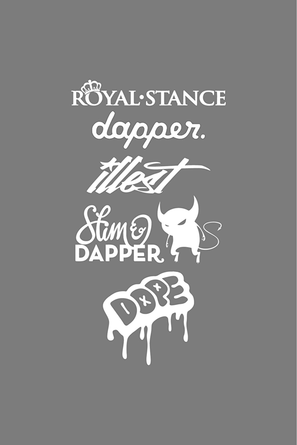 Oto Arka Cam Sticker İngilizce Model 73 40*20 Cm