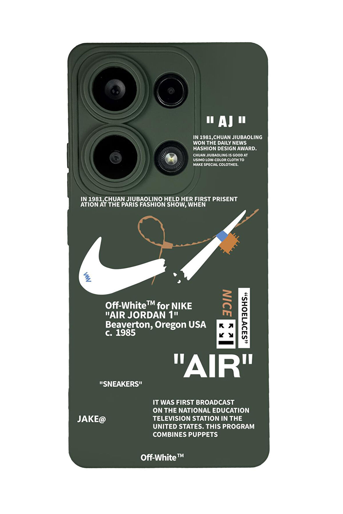 Xiaomi Redmi Note 13 Pro 4G Uyumlu Air Desenli Premium Silikonlu Lansman Telefon Kılıfı