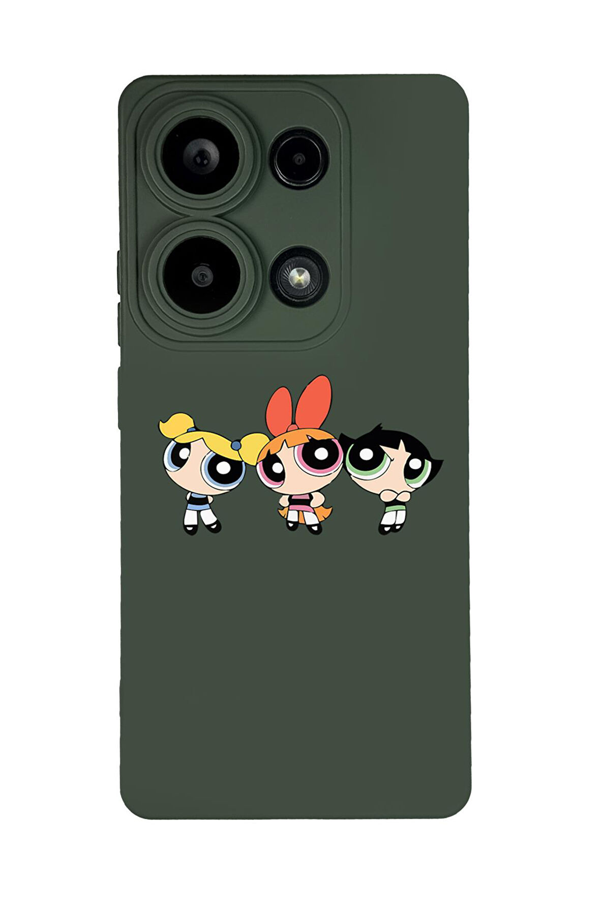 Xiaomi Redmi Note 13 Pro 4G Uyumlu Powerpuff Girls Desenli Premium Silikonlu Lansman Telefon Kılıfı