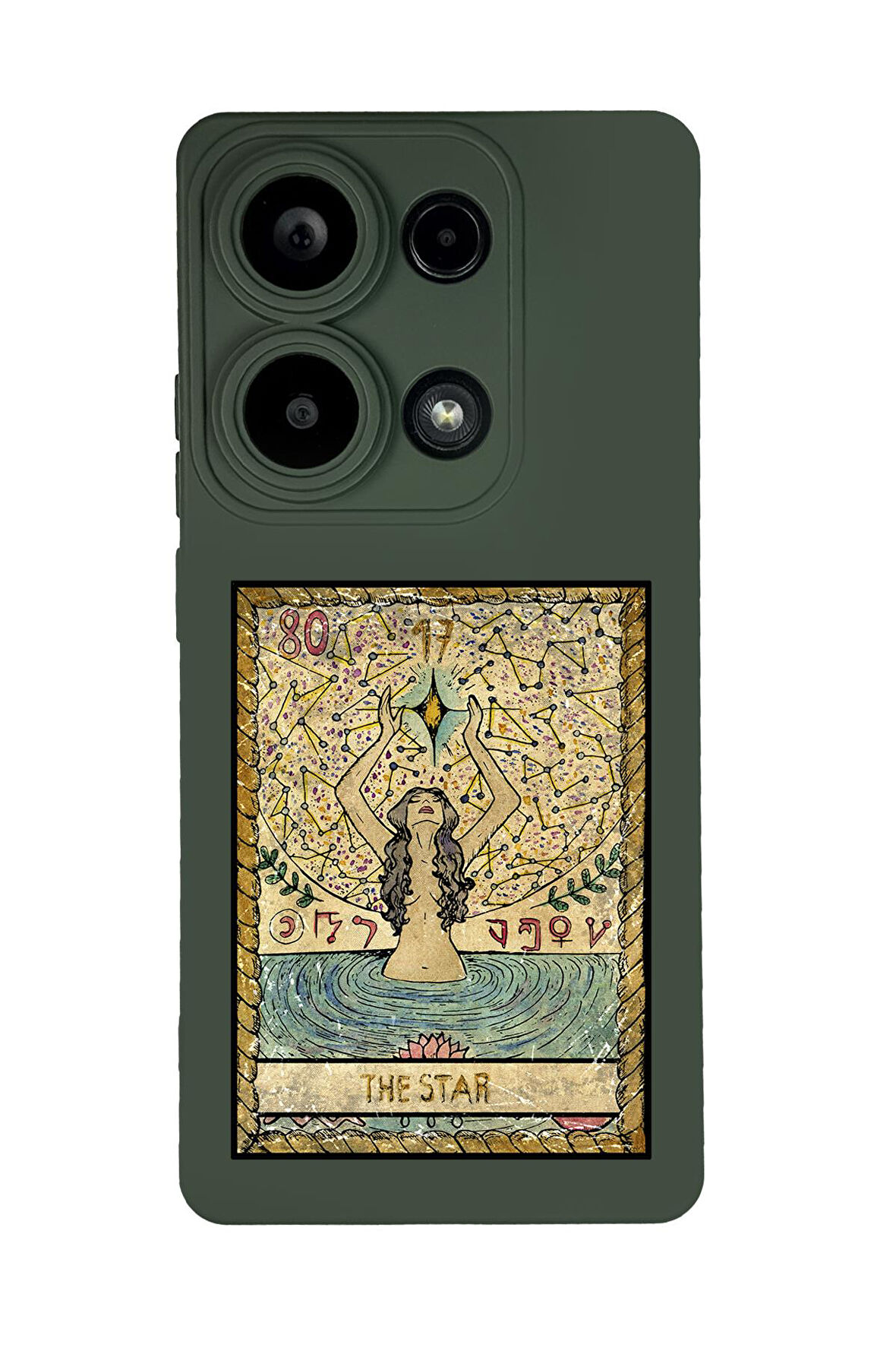 Xiaomi Redmi Note 13 Pro 4G Uyumlu The Star Desenli Premium Silikonlu Lansman Telefon Kılıfı