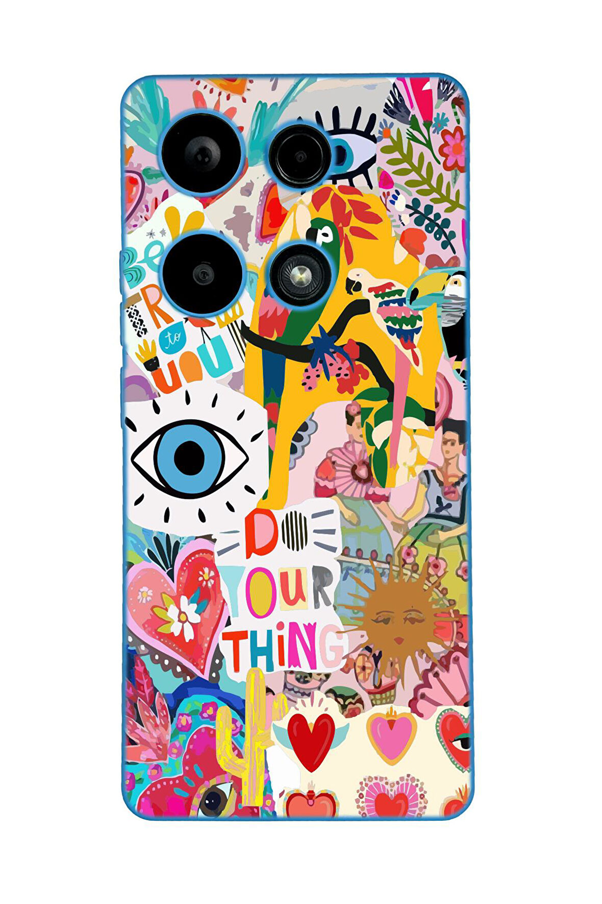 Xiaomi Redmi Note 13 Pro 4G Uyumlu Fun Desenli Premium Silikonlu Lansman Telefon Kılıfı
