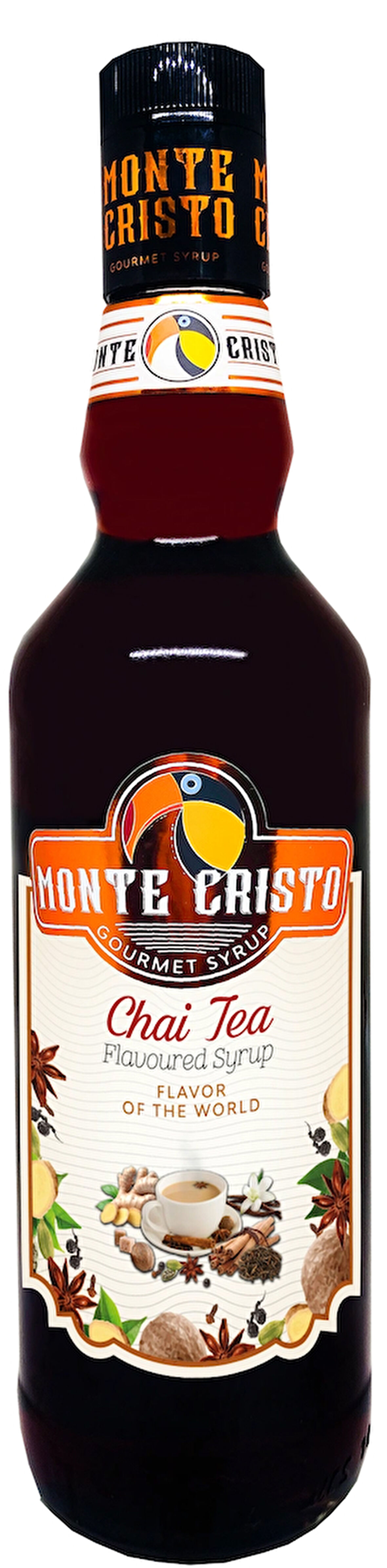 Monte Cristo Chai Tea Aromalı Kahve ve Kokteyl Şurubu 70 CL.